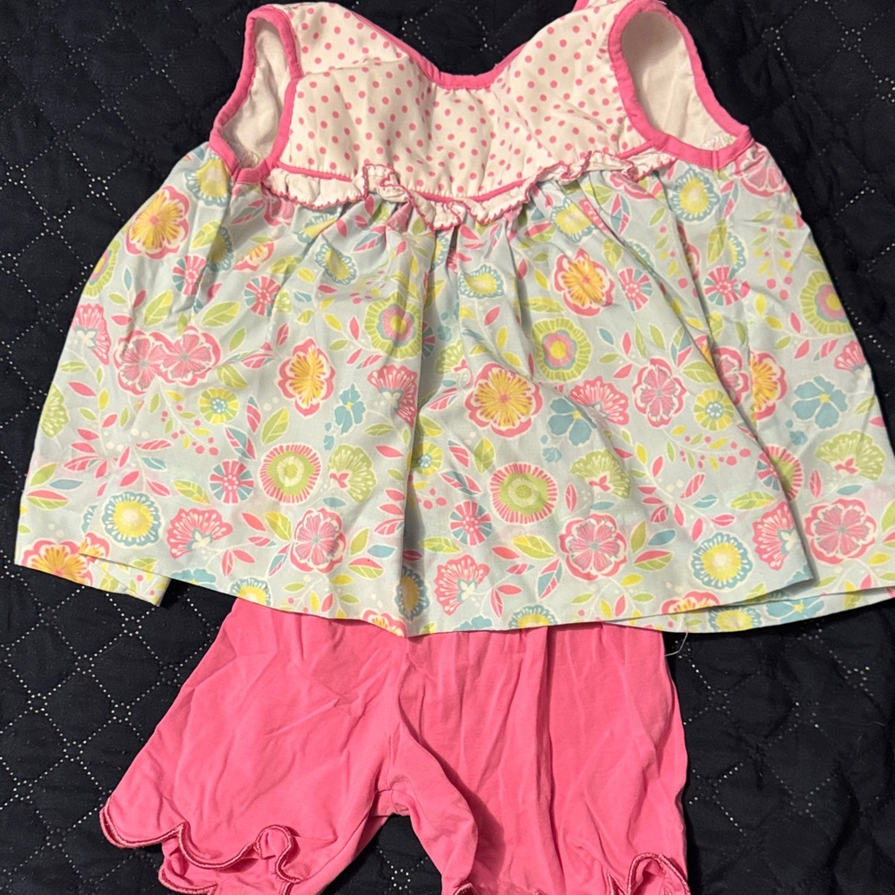 Floral Short Set Sugar Dumplin